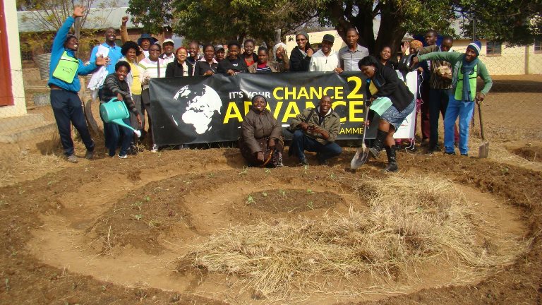 Organic Food Gardening participants